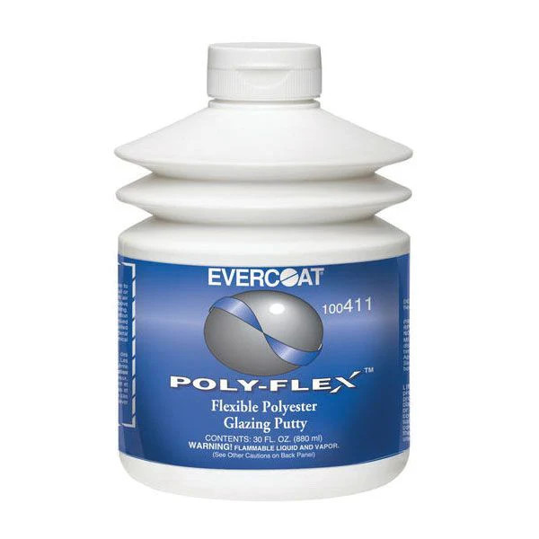 EVERCOAT® POLY-FLEX™ Polyester Glazing Putty, 30 oz Pumptainer