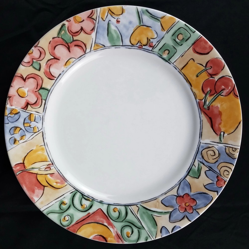 Corelle (Corning) WATERCOLORS Dinner Plate