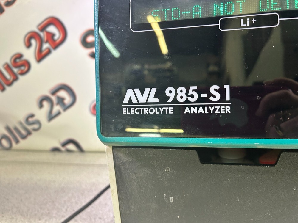 AVL 985-S1 Electrolyte Analyzer