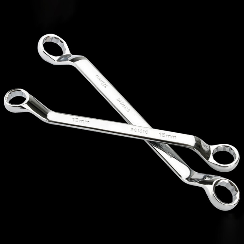 Double End Box End Wrench Offset Ring Spanner Garage Workshop Repair Hand Tool