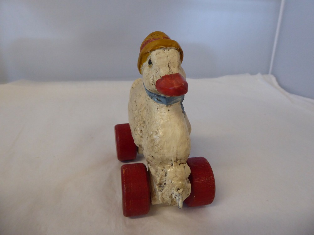Vintage Antique Unusual Duck Pull Toy