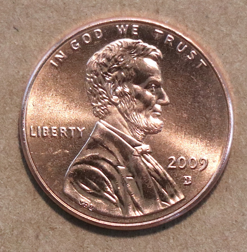 2009 D Lincoln Bicentennial cent Presidency BU