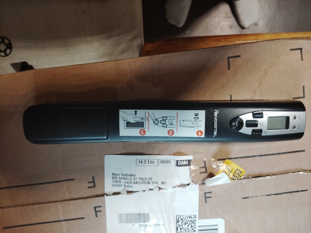 Pandigital Handheld Wand Scanner