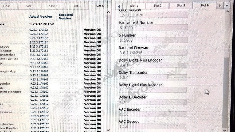 Ericsson AVP-4000 Encoder Modulator HD MPEG4 L- BAND ASI EI9001 AVP