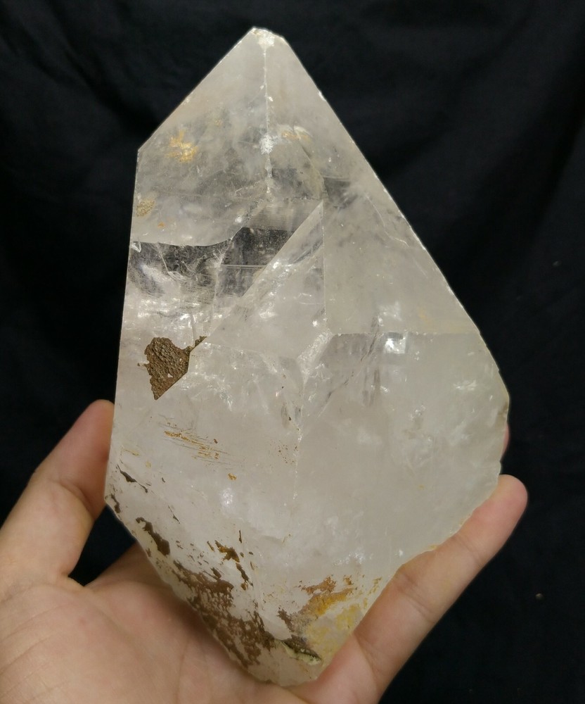 Natural fine quality Large cabinet sized clear Quartz crystal