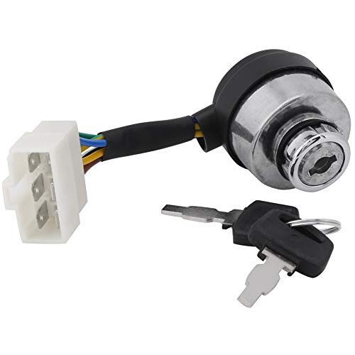 6 Wire Ignition Start Key Switch Starter Switch Ignition Switch Fit for 2 for