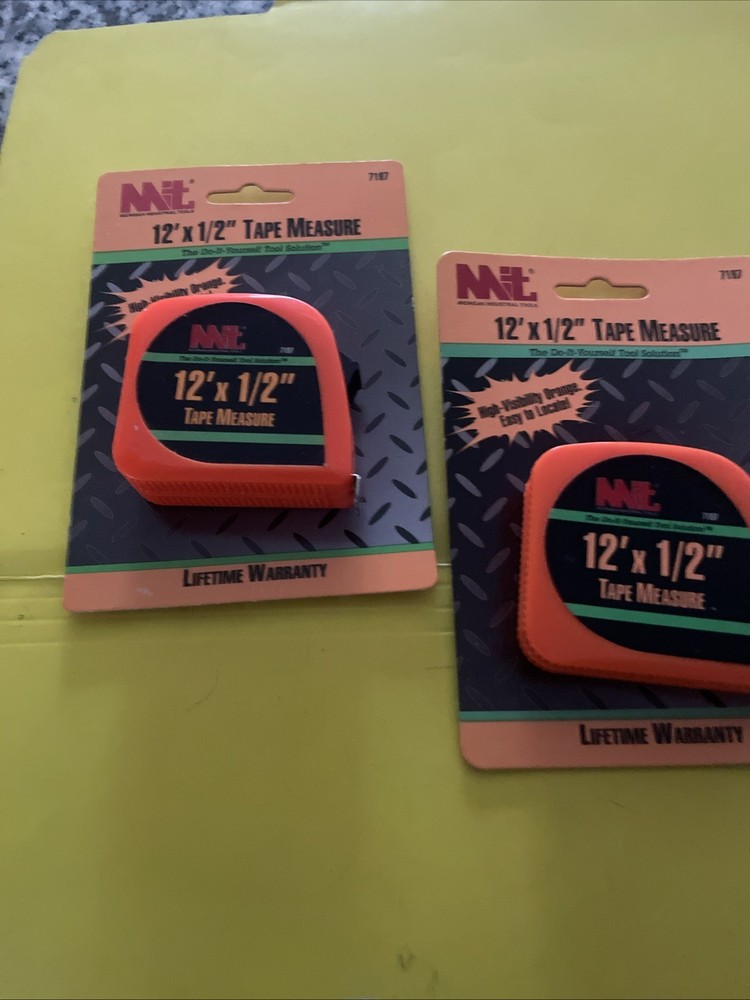 Neon Orange Tape Measure