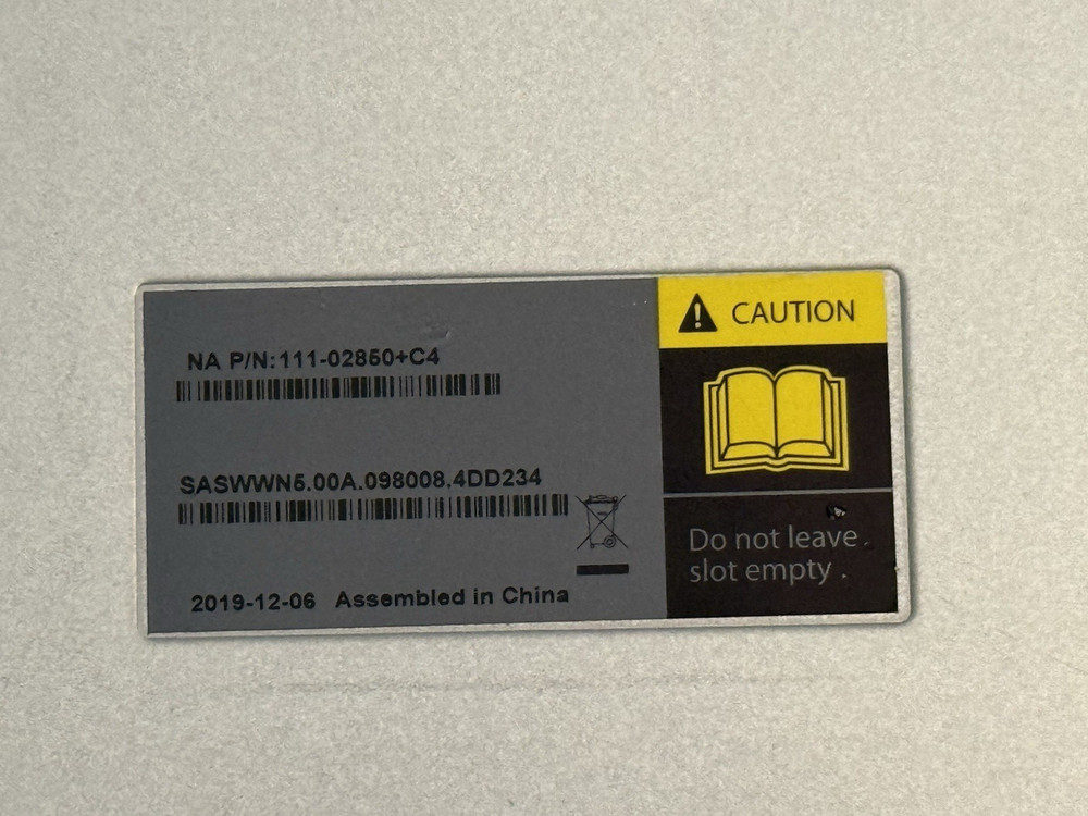 NetApp IOM12 SAS 12Gbps Storage Controller 111-02850+C4