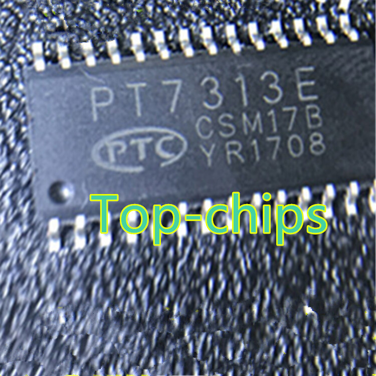 5PCS PT7313E Encapsulation:SOP28 new