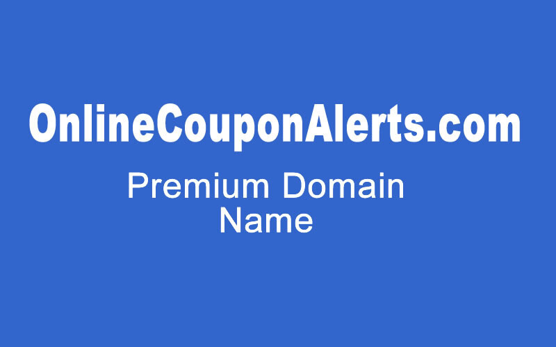 OnlineCouponAlerts.com - Premium domain name