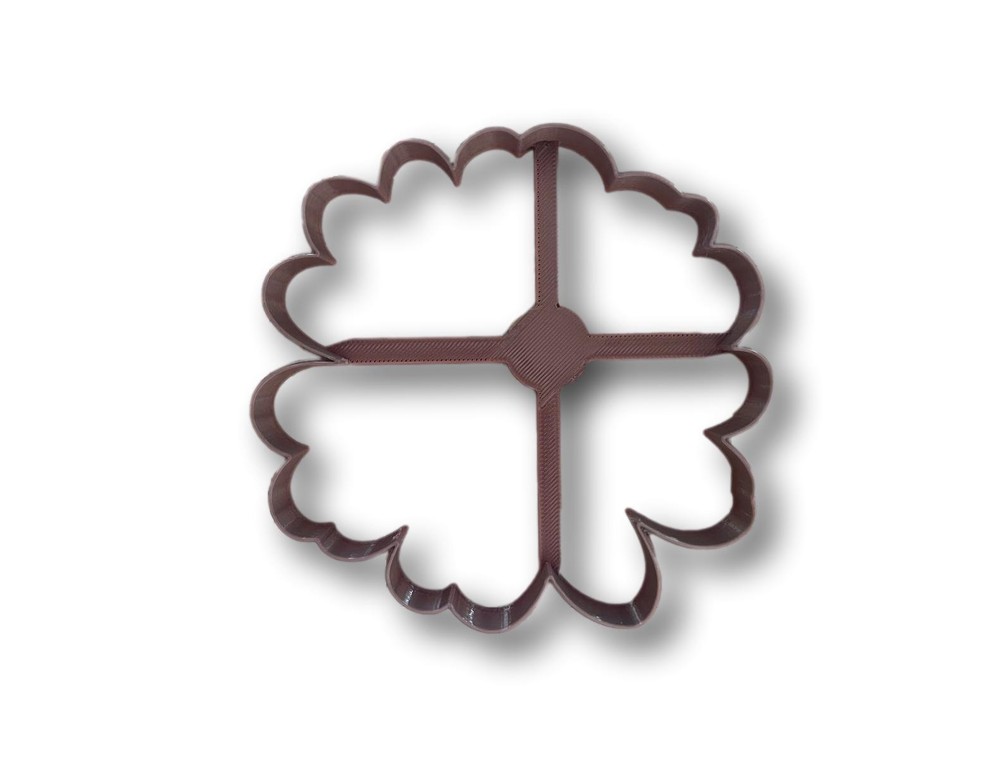 Marigold Flower Outline Cookie Cutter