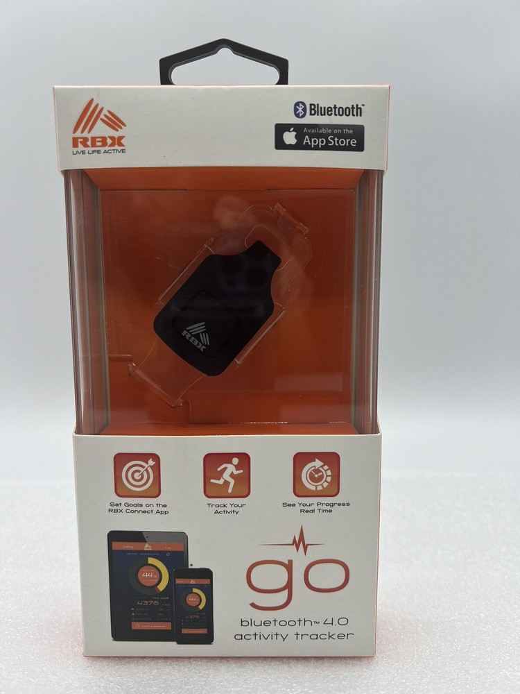 RBX Go Bluetooth 4.0 Activity Tracker Compatible With Apple iPhone iPad iPod iOS