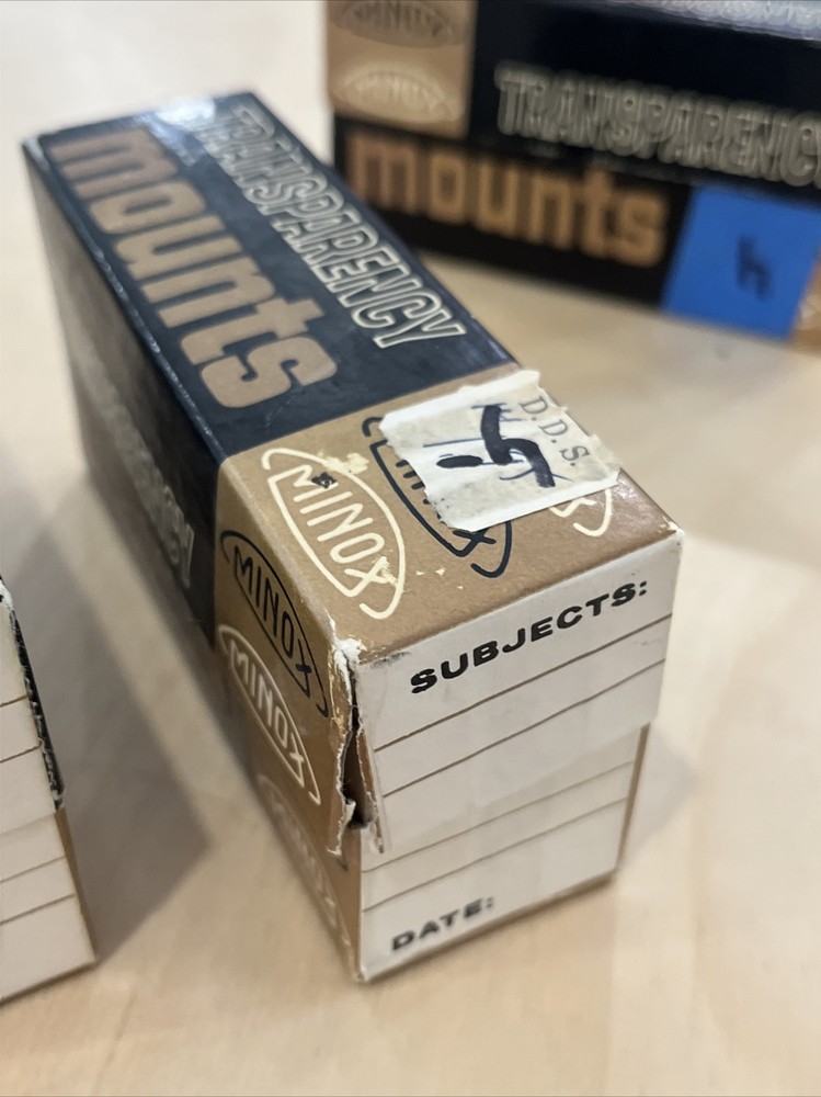 MINOX Transparency Mounts - 3 Boxes