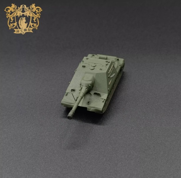 3D Printed 1/144 Soviet Project 261 Type 4 tank Finished Product