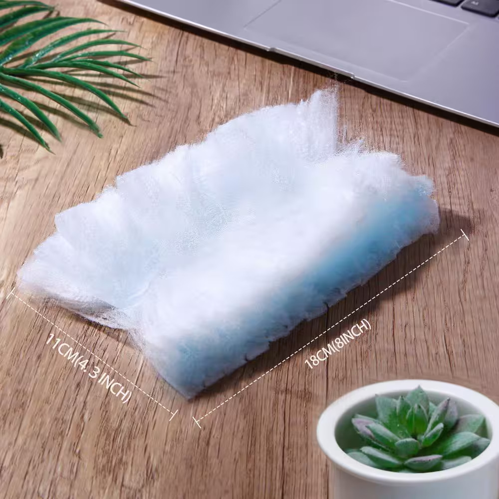 Blue Static Duster Refills with Disposable Replacement Heads for Electronics Fur