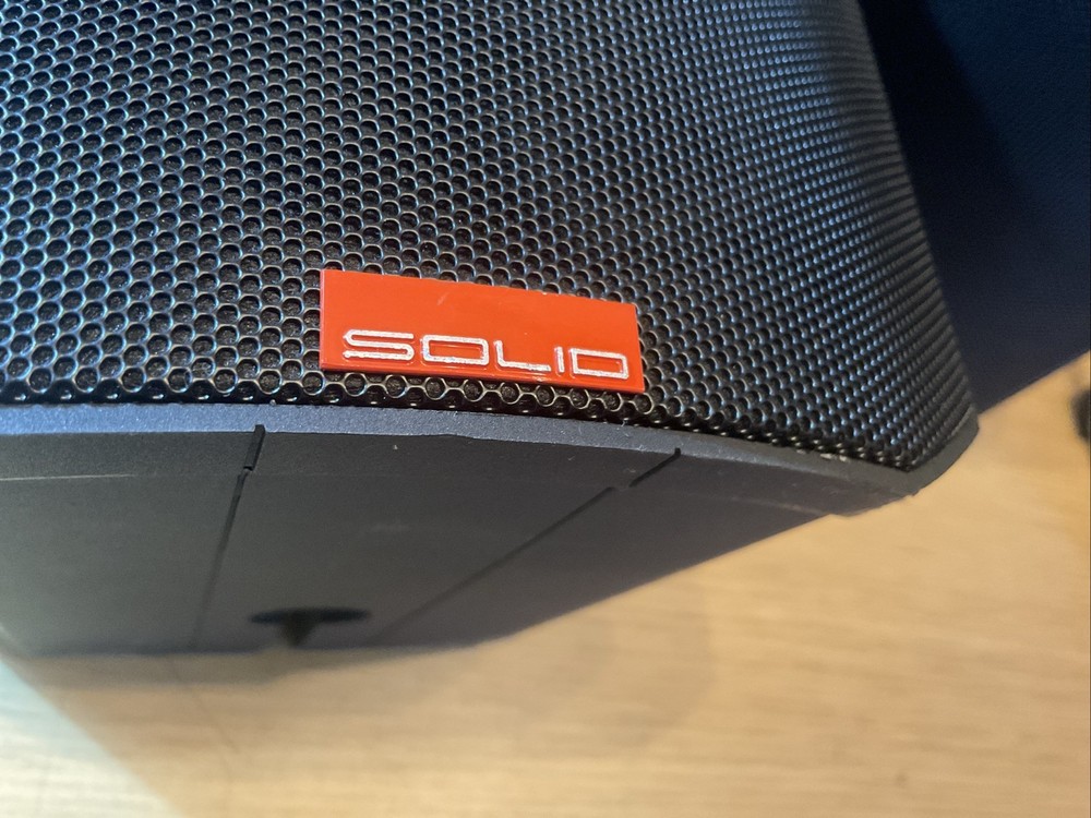 B&W Rock Solid Sounds Speaker Pair Worthing England