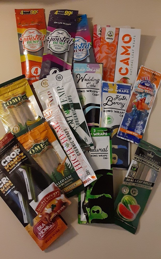 20 Packs Assorted Wraps All Different. Great Value.