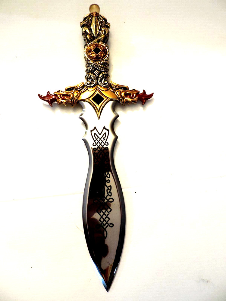 FRANKLIN MINT DRAGONS  DAGGER / SWORD PRE OWNED IN GREAT CONDITION # 3