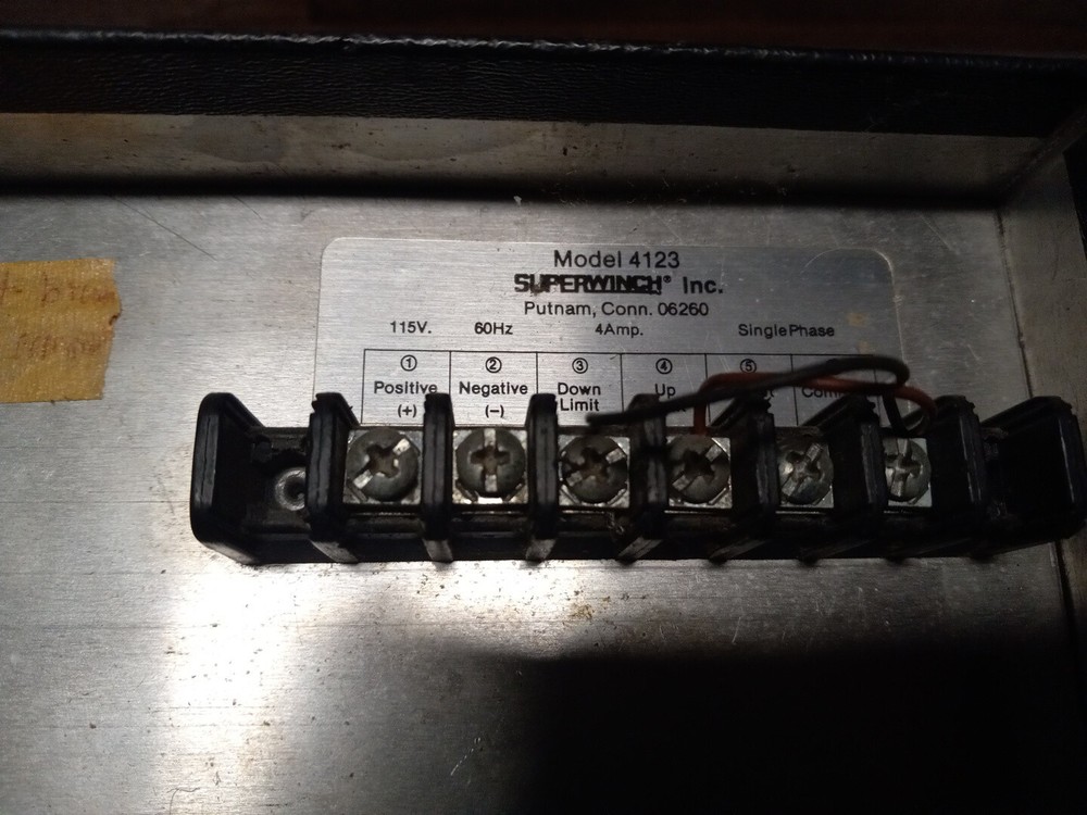 Skywalker By Superwinch Antenna Position Switch Model 4123 - Powers On