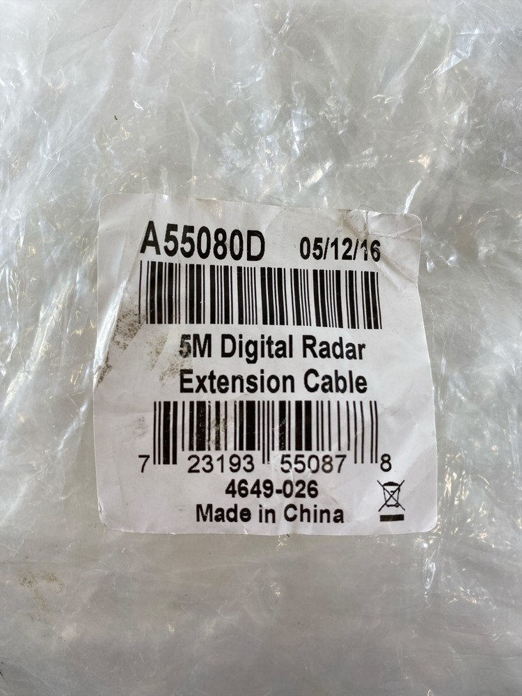 Raymarine A55080D 5m Digital Radome/Open Array Radar Extension Cable **New**