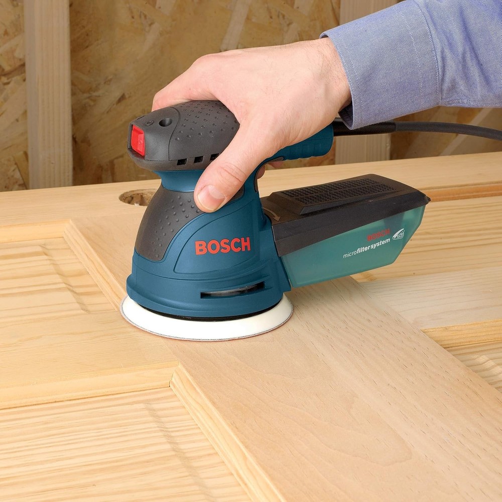 Palm Sander 2.5 Amp 5 Inch Corded Variable Speed Random Orbital Sander