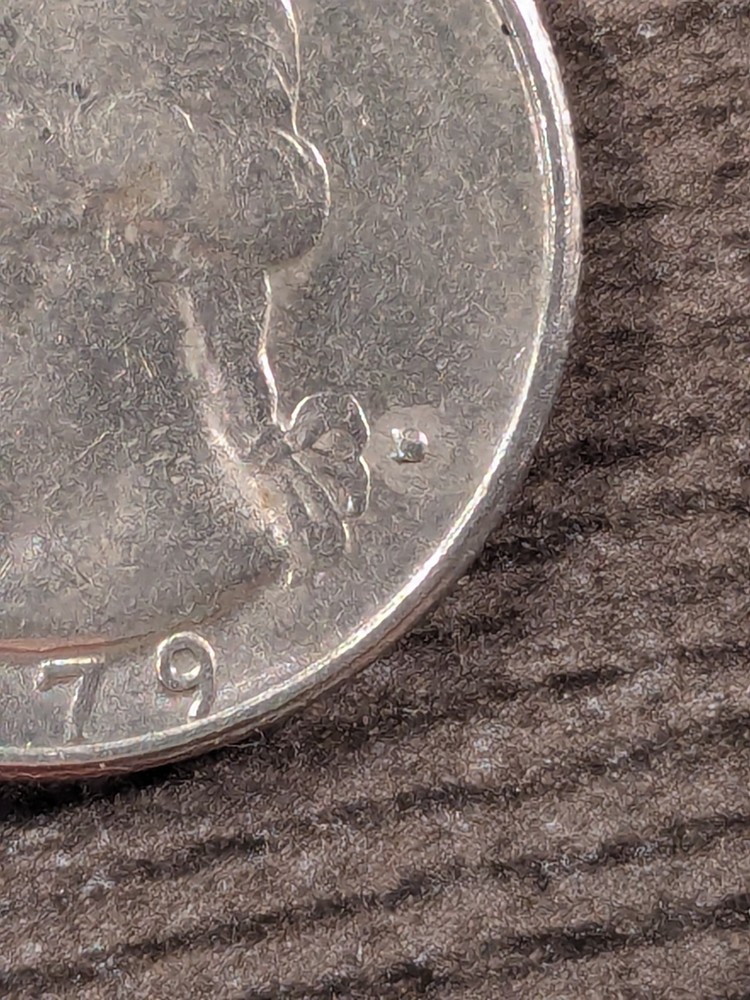 1979-D Washington Quarter with Multiple Errors