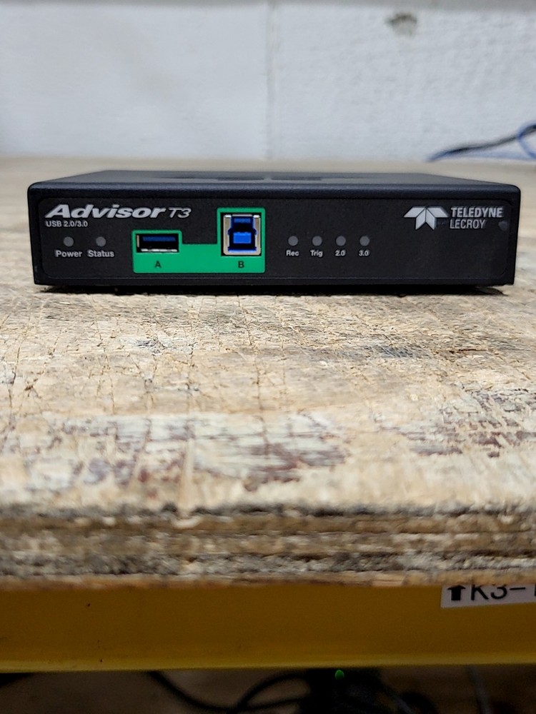 TELEDYNE LECROY Advisor T3 USB-T0S2-A01-X Protocol Analyzer SEE NOTES