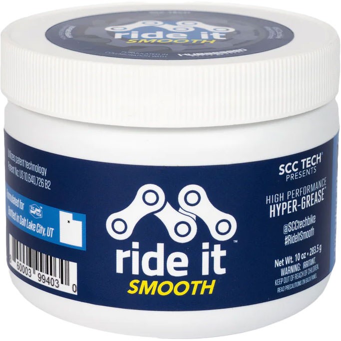 Ride It by SCC Tech Ride It Smooth, Hyper-Grease, 10oz Tub