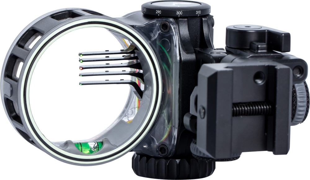 Trophy Ridge REACT 5 MAX Pic Mount Black Bow Sight RH .019