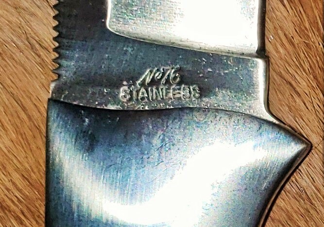 Klaas Bone Handle Custom Hunter - Fixed Blade Hunting Knife & Sheath