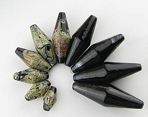 CHUNKY BICONE Graphite Molds, 4 Versions, Premier Graphite Glass Tool