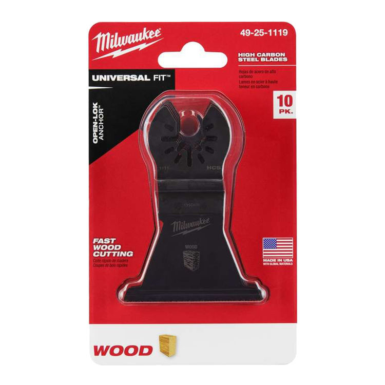 Milwaukee 10 Pack Oscillating Multi Tool Blade (10 Pack) 49-25-1119