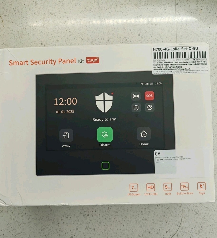 wireless wifi home alarm kit