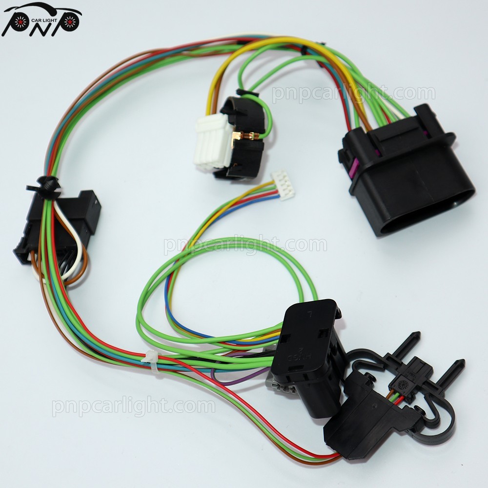 Pair for Audi A6 C6 2007-2012 AFS Xenon Headlight Internal Wiring Harness ECE