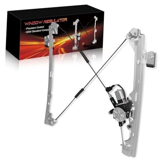 Power Window Regulator with Motor for:-Chevy Front Right Passenger Side