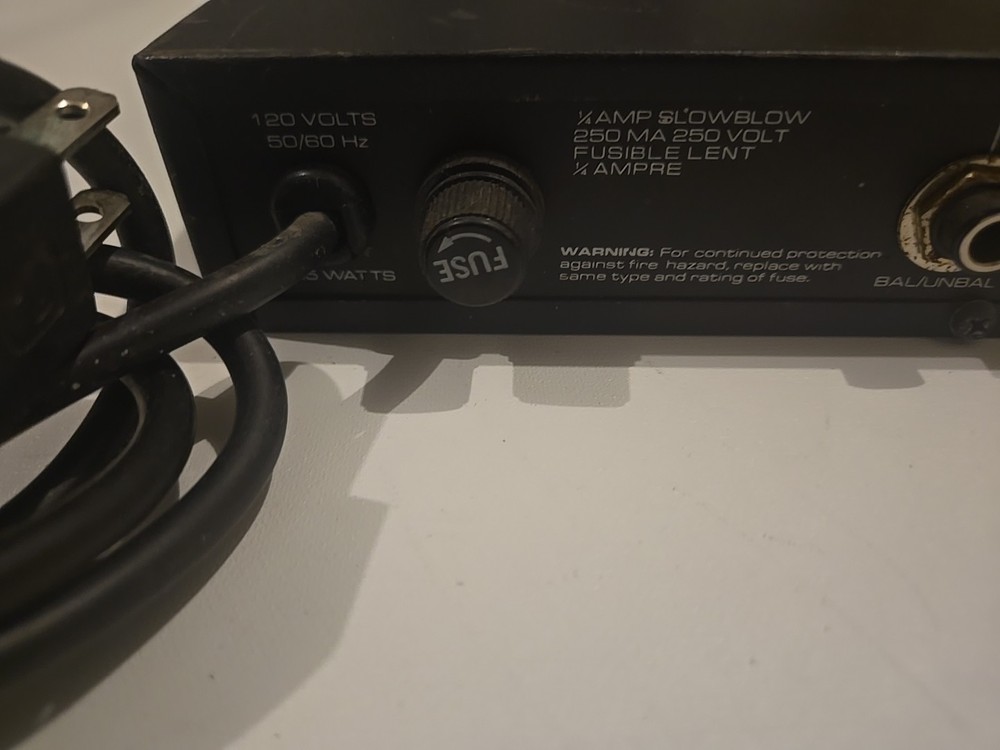 Ross Systems RX-15S 2-Channel 15-Band Rackmount Graphic Equalizer EQ