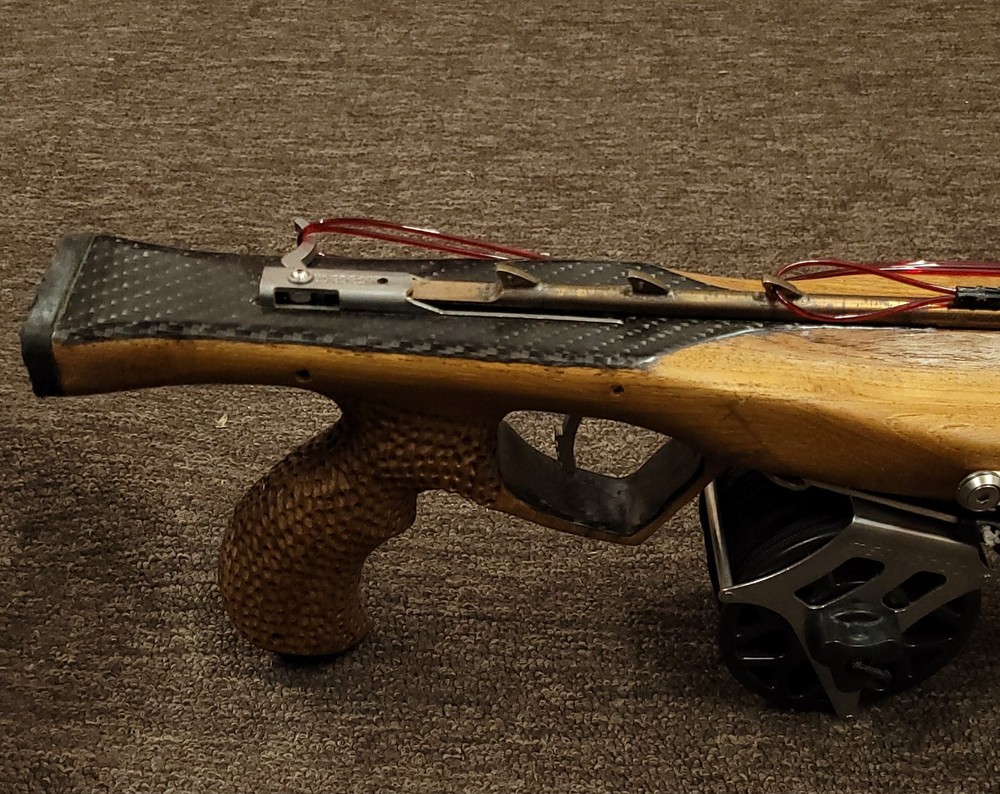 WOOD SPEARGUN INVERT ROLLER SECTUS 125 Special Edition