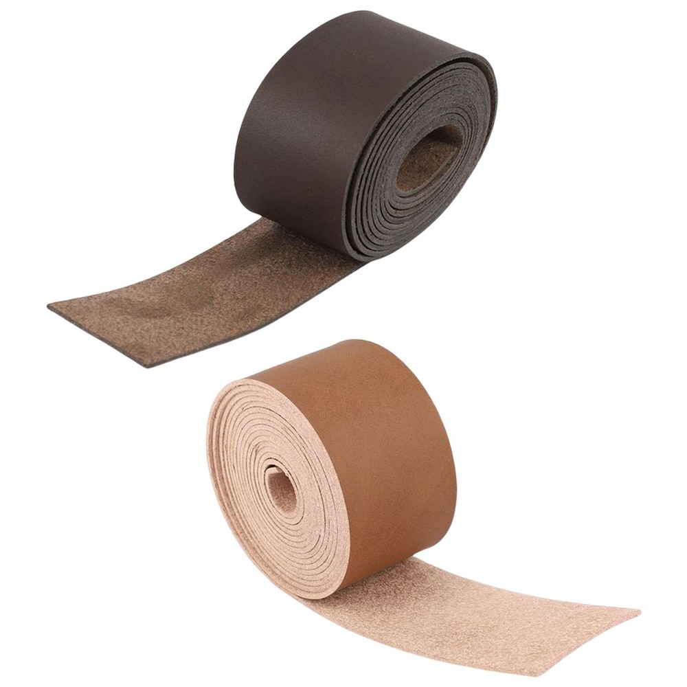 Leather Strips & Straps Belt Decorative Supplies Leathercraft for Workshop