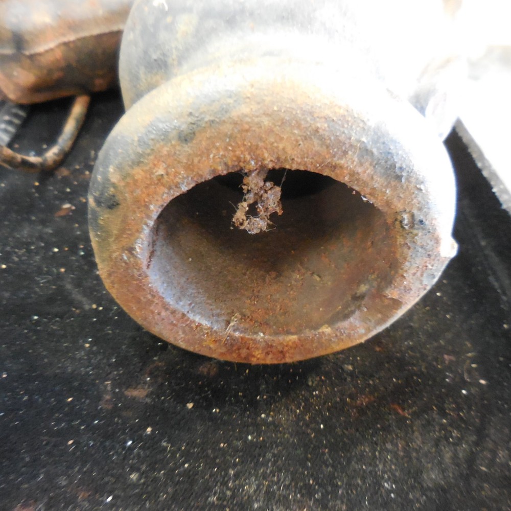Vintage Cast Iron Horse Head Hitching Post Top With Ring