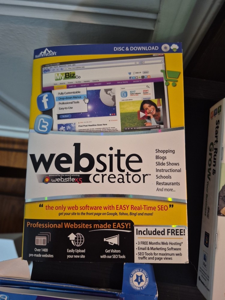 large lot 2000-2010 computer software resume art business software. *read*