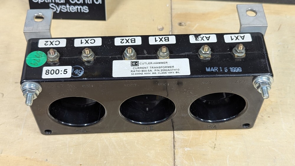 Instrument Transformers Inc. current transformer 800:5A 3P85-801