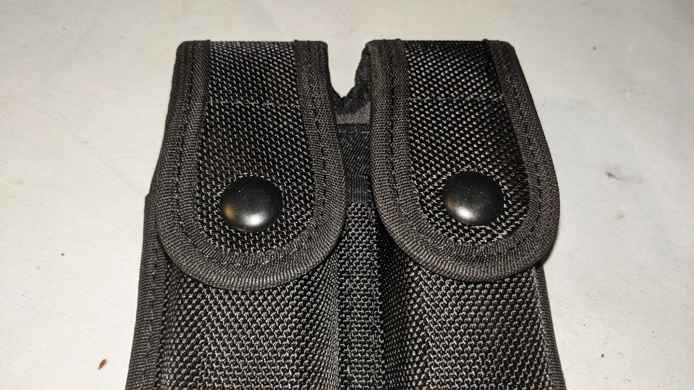 Law Pro Nylon Double Mag Pouch for .45 cal / 9mm