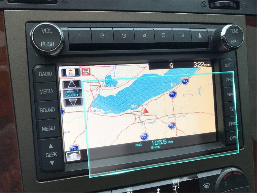 Crystal Clear Screen Protector for 2011 Lincoln Navigator Vehicle Navigation