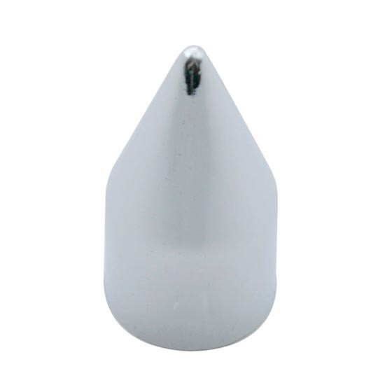 Chrome 3/4 Inch Nut Cover Spike Style