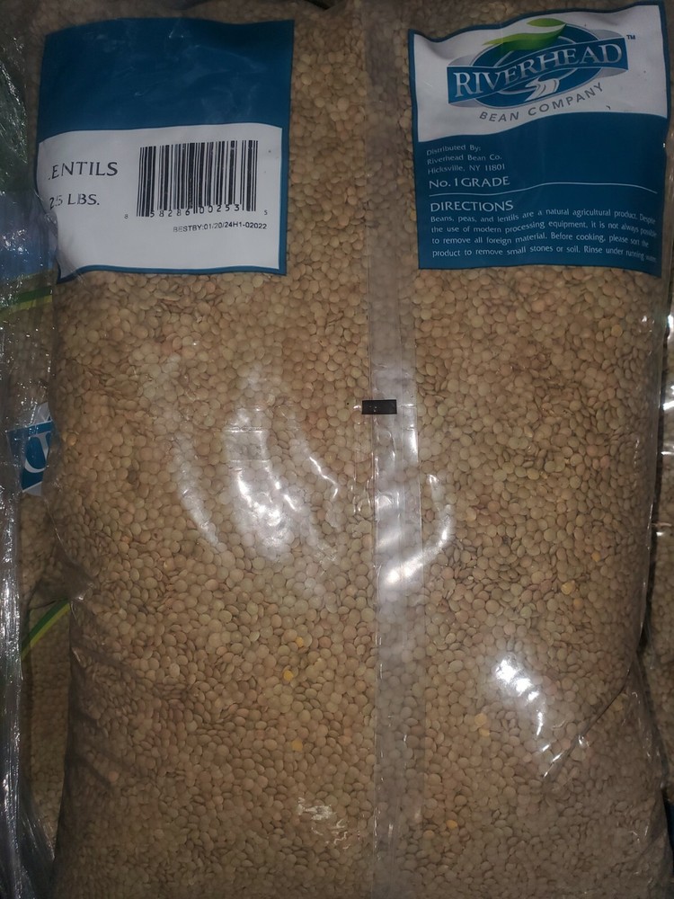 25 lb. Bulk lentils Riverhead