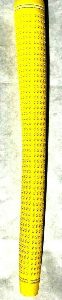 1 NEW Lamkin Crossline MEGA PADDLE Putter Grip - YELLOW