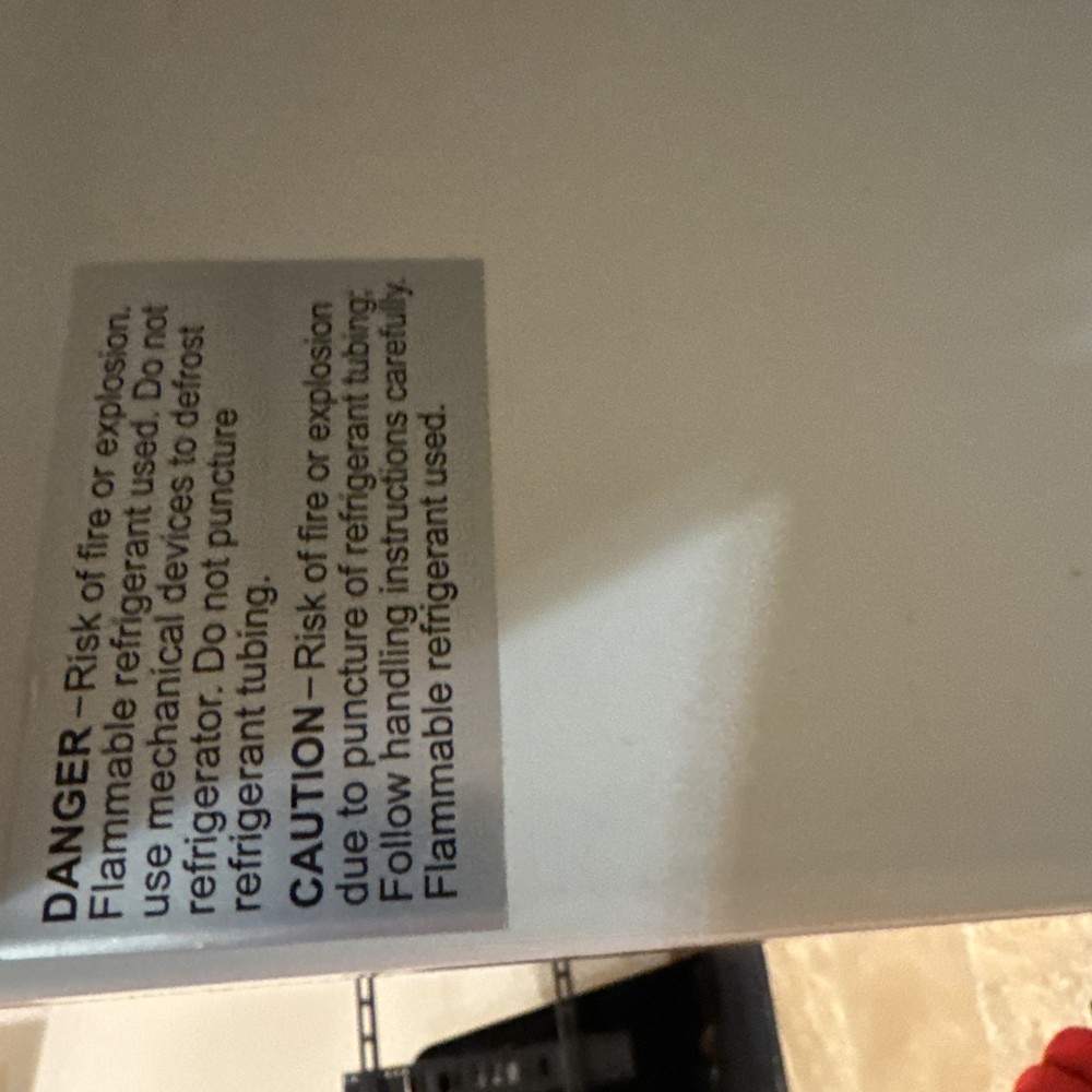 Criterion Mini Fridge Refrigerator Freezer In Great Condition Works Great