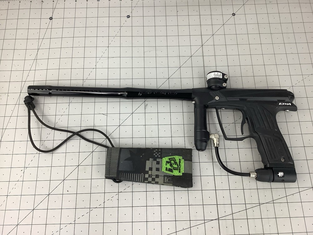 Used Planet Eclipse Etha 1 Electronic Paintball Marker   Black