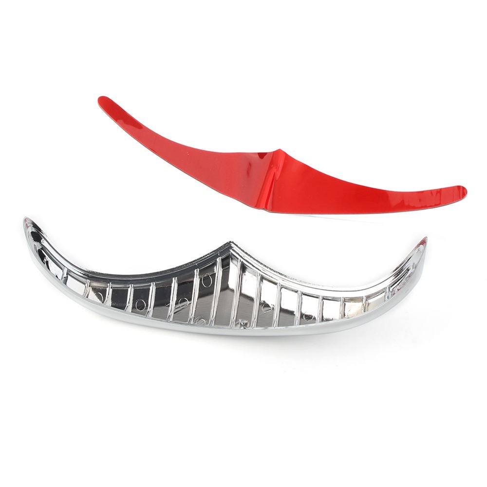 Front Fender Accent Leading Edge Tip Trim Replacement For Harley Davidson Chrome