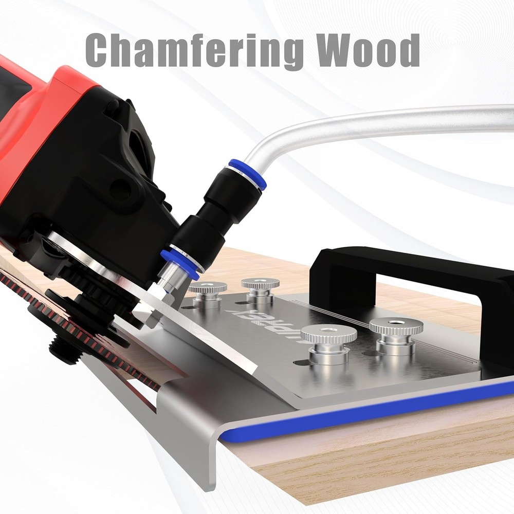 45 Degree Tile Chamfering Tool, Angle Grinder Stand for 45° Tile Cutting, Tile